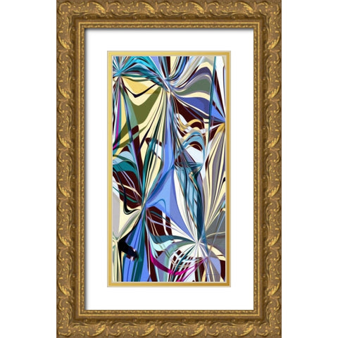 Access II Gold Ornate Wood Framed Art Print with Double Matting by Burghardt, James