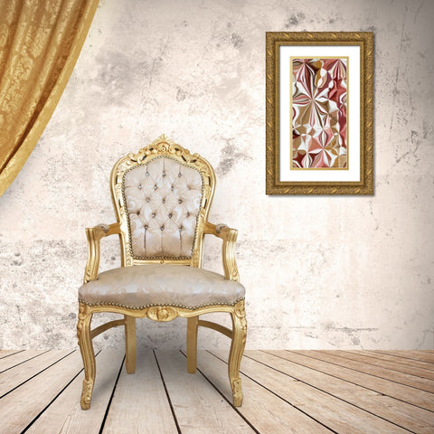 Thrive Panel II Gold Ornate Wood Framed Art Print with Double Matting by Burghardt, James
