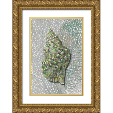 Hifi Triton I Gold Ornate Wood Framed Art Print with Double Matting by Burghardt, James