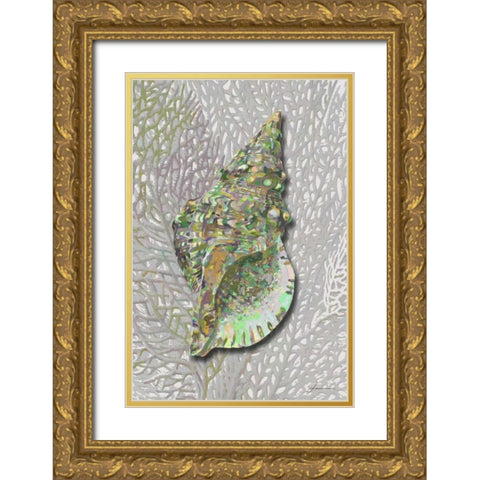 Hifi Triton II Gold Ornate Wood Framed Art Print with Double Matting by Burghardt, James