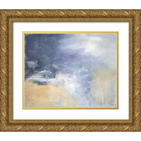 Windswept I Gold Ornate Wood Framed Art Print with Double Matting by Contacessi, Julia