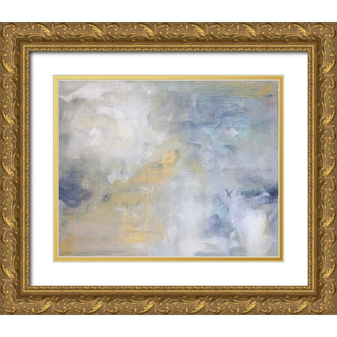 Windswept II Gold Ornate Wood Framed Art Print with Double Matting by Contacessi, Julia