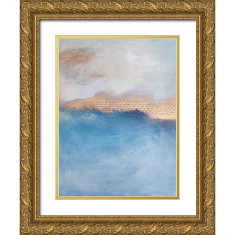 Imprint II Gold Ornate Wood Framed Art Print with Double Matting by Contacessi, Julia