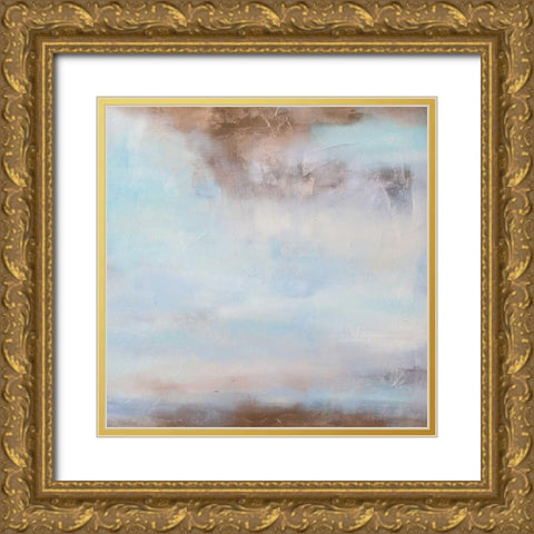 Smoke Glass II Gold Ornate Wood Framed Art Print with Double Matting by Contacessi, Julia