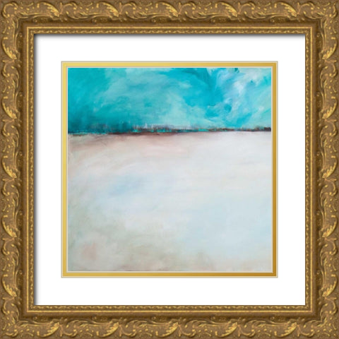 Mystic Sand I Gold Ornate Wood Framed Art Print with Double Matting by Contacessi, Julia