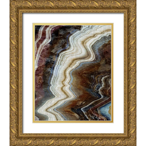Mineral Spirit II Gold Ornate Wood Framed Art Print with Double Matting by Butler, John
