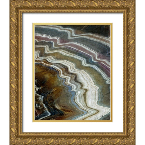 Mineral Spirit IV Gold Ornate Wood Framed Art Print with Double Matting by Butler, John