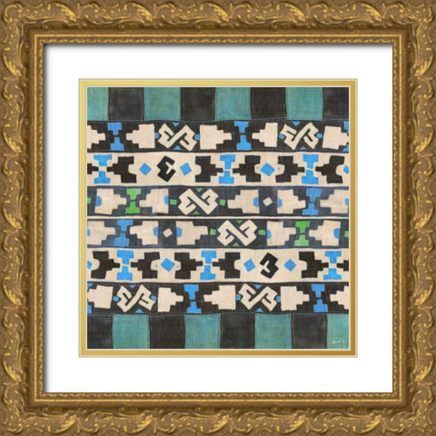 Kuba Kuba II Gold Ornate Wood Framed Art Print with Double Matting by Butler, John