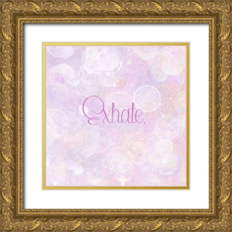 Bubble Bath III Gold Ornate Wood Framed Art Print with Double Matting by Studio W