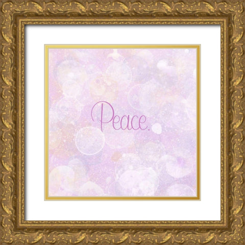 Bubble Bath IV Gold Ornate Wood Framed Art Print with Double Matting by Studio W