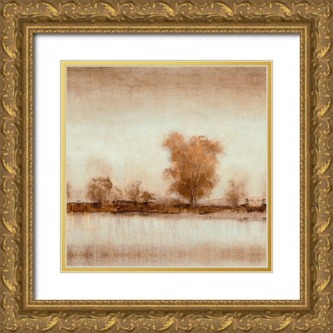 Dreamy Shore I Gold Ornate Wood Framed Art Print with Double Matting by OToole, Tim