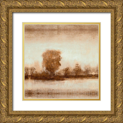 Dreamy Shore II Gold Ornate Wood Framed Art Print with Double Matting by OToole, Tim