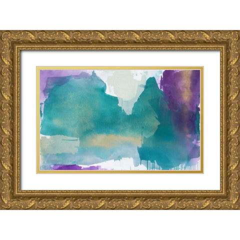 Royal Velvet I Gold Ornate Wood Framed Art Print with Double Matting by Contacessi, Julia