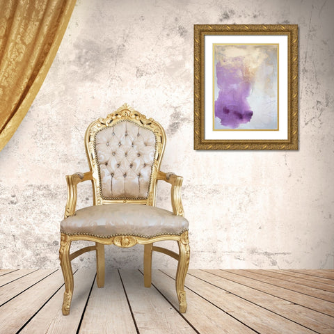 Flirting III Gold Ornate Wood Framed Art Print with Double Matting by Contacessi, Julia