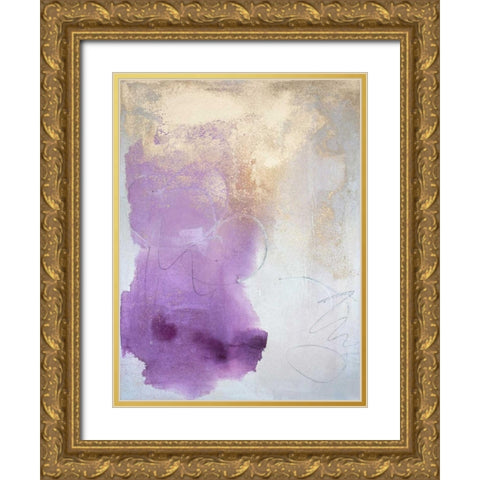 Flirting III Gold Ornate Wood Framed Art Print with Double Matting by Contacessi, Julia