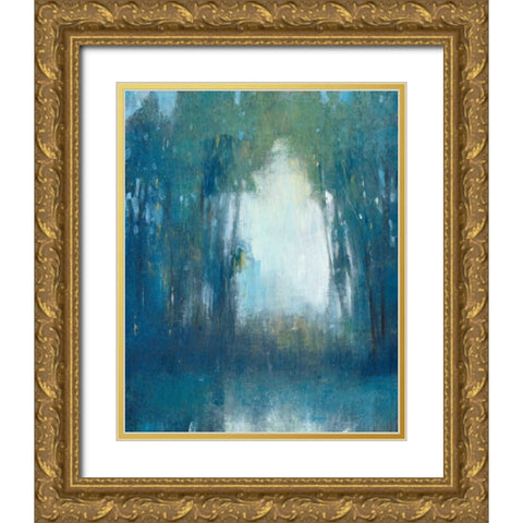 Pathway Home II Gold Ornate Wood Framed Art Print with Double Matting by OToole, Tim