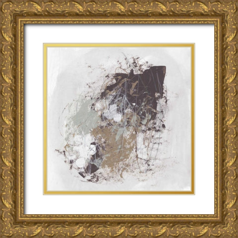 Kinetic Simile I Gold Ornate Wood Framed Art Print with Double Matting by Vess, June Erica