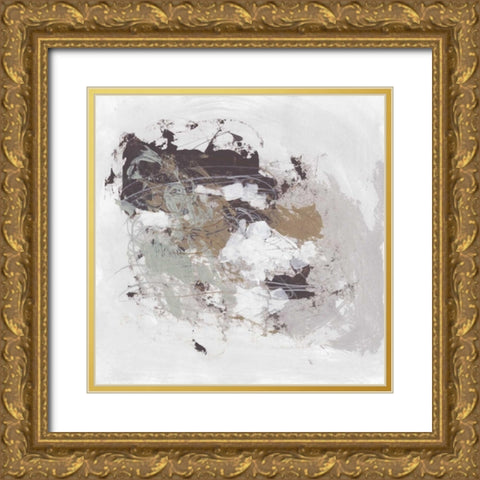 Kinetic Simile II Gold Ornate Wood Framed Art Print with Double Matting by Vess, June Erica