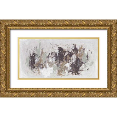 Kinetic Simile III Gold Ornate Wood Framed Art Print with Double Matting by Vess, June Erica