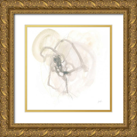 Infinite Variable II Gold Ornate Wood Framed Art Print with Double Matting by Vess, June Erica