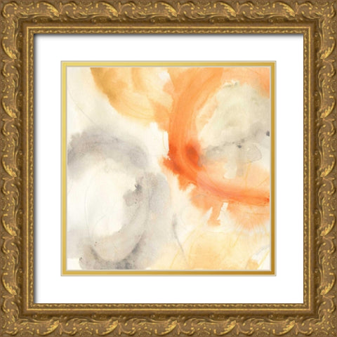 Implicit II Gold Ornate Wood Framed Art Print with Double Matting by Vess, June Erica