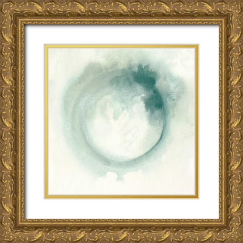 Nimbus I Gold Ornate Wood Framed Art Print with Double Matting by Vess, June Erica