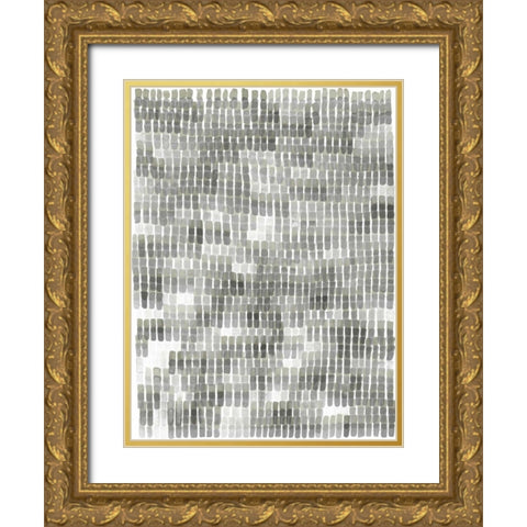 Woven Reeds III Gold Ornate Wood Framed Art Print with Double Matting by McCavitt, Naomi
