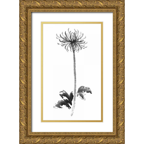 Ink Mum Gold Ornate Wood Framed Art Print with Double Matting by Rae, Nan
