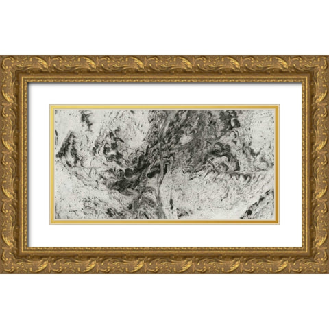 Amalgam I Gold Ornate Wood Framed Art Print with Double Matting by Guthrie, Jenna
