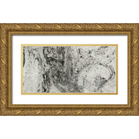 Amalgam II Gold Ornate Wood Framed Art Print with Double Matting by Guthrie, Jenna