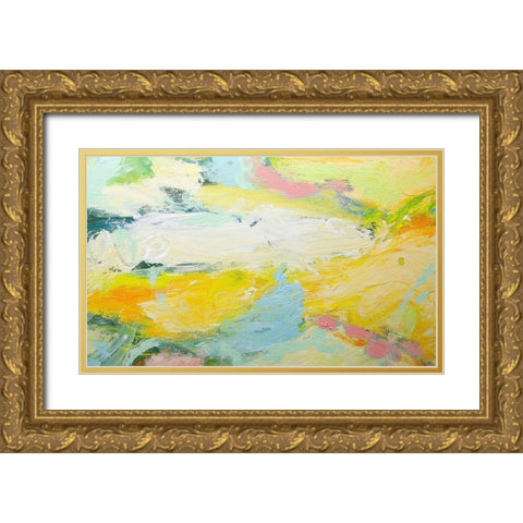 Parker Gold Ornate Wood Framed Art Print with Double Matting by Friedlander, Allan