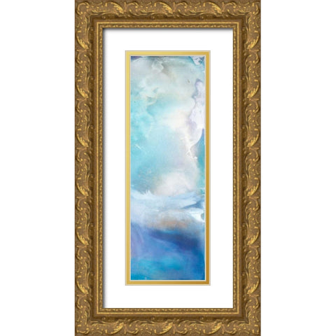 Fall From Heaven II Gold Ornate Wood Framed Art Print with Double Matting by Contacessi, Julia