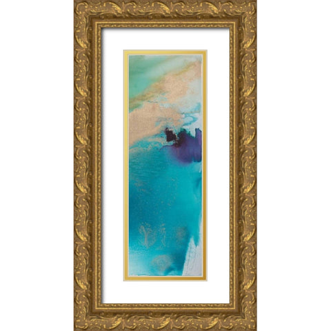Under Deep II Gold Ornate Wood Framed Art Print with Double Matting by Contacessi, Julia