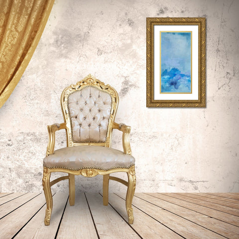 Cloud Break I Gold Ornate Wood Framed Art Print with Double Matting by Contacessi, Julia