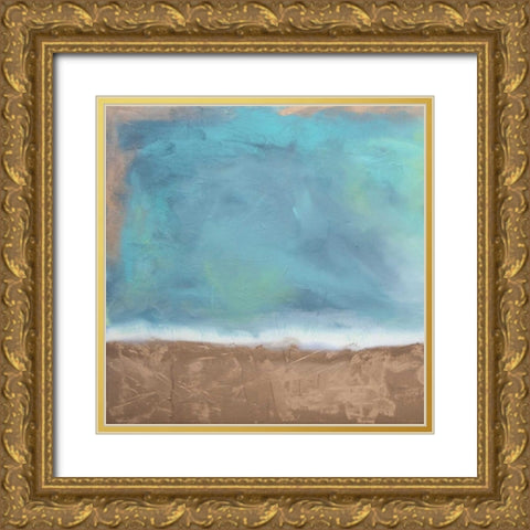 Honey Rumble I Gold Ornate Wood Framed Art Print with Double Matting by Contacessi, Julia