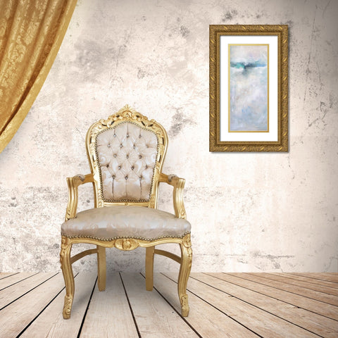Plume I Gold Ornate Wood Framed Art Print with Double Matting by Contacessi, Julia