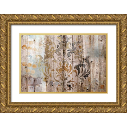 Frozen in Time I Gold Ornate Wood Framed Art Print with Double Matting by Orlov, Irena
