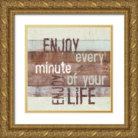 Life Lessons I Gold Ornate Wood Framed Art Print with Double Matting by Orlov, Irena