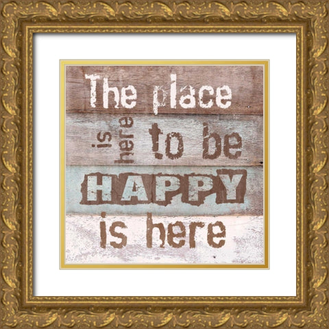 Life Lessons III Gold Ornate Wood Framed Art Print with Double Matting by Orlov, Irena