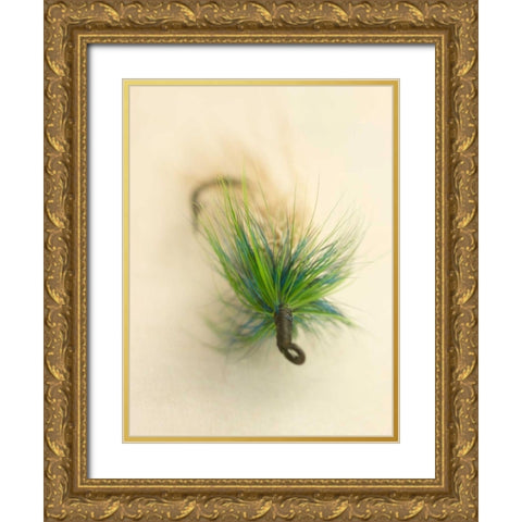 Macro Lure VI Gold Ornate Wood Framed Art Print with Double Matting by Stalus, Judy