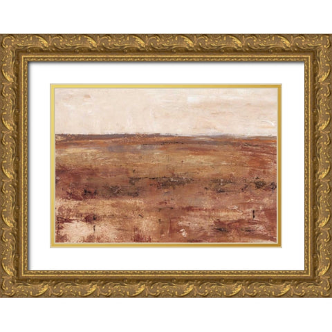 Rust Terrain I Gold Ornate Wood Framed Art Print with Double Matting by Harper, Ethan