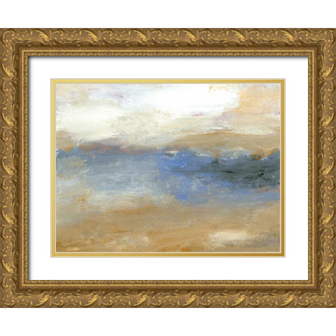 Tidal Pool I Gold Ornate Wood Framed Art Print with Double Matting by Gordon, Sharon