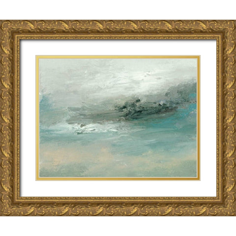 Tidal Pool II Gold Ornate Wood Framed Art Print with Double Matting by Gordon, Sharon
