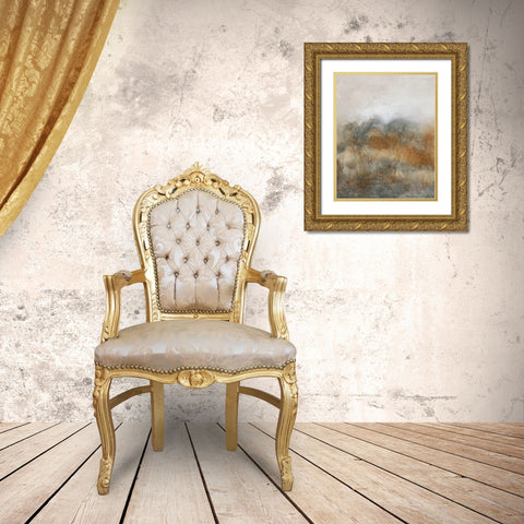 The Road Home I Gold Ornate Wood Framed Art Print with Double Matting by Gordon, Sharon