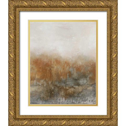 The Road Home II Gold Ornate Wood Framed Art Print with Double Matting by Gordon, Sharon