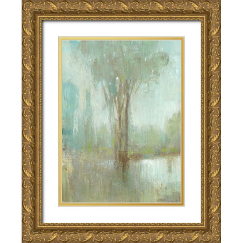 Mist in the Glen I Gold Ornate Wood Framed Art Print with Double Matting by OToole, Tim