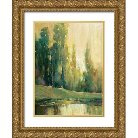 Fishing Spot II Gold Ornate Wood Framed Art Print with Double Matting by OToole, Tim