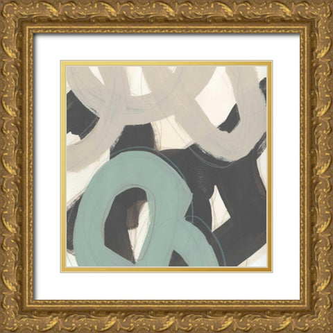 Clean Slate I Gold Ornate Wood Framed Art Print with Double Matting by Vess, June Erica