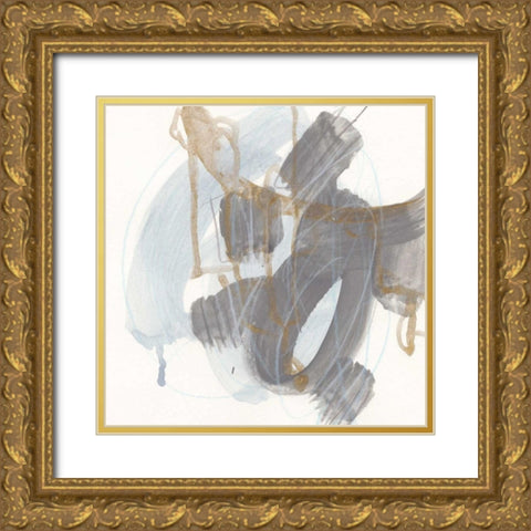Inference III Gold Ornate Wood Framed Art Print with Double Matting by Vess, June Erica