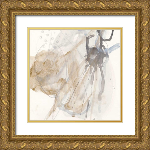 Inference VIII Gold Ornate Wood Framed Art Print with Double Matting by Vess, June Erica